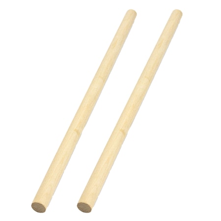 Hygloss Products Wood Dowels, 1/2in x 12in, 50PK 84122